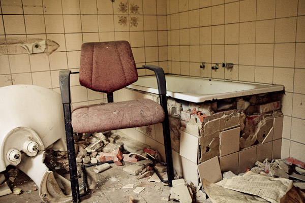 Badkamer in Doel Badkamer in Doel
