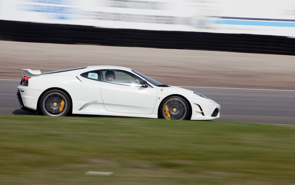 Ferrari op Zandvoort; meetrekken