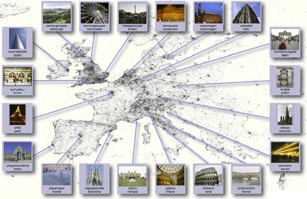 Populairste fotolocaties in Europa Populairste fotolocaties in Europa