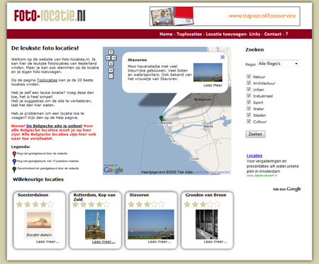 Foto-locatie.nl screenshot