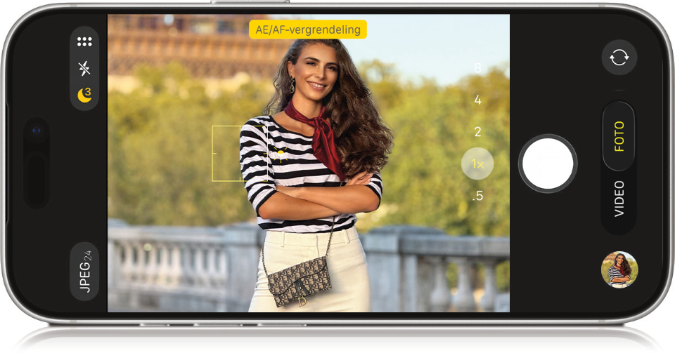 Fotograferen met je smartphone kelby example