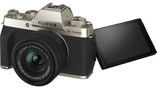 Fuijfilm X-T200 met 15-45mm Fuijfilm X-T200 met 15-45mm