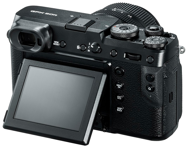 Fujifilm GFX 50R Fujifilm gfx 50r back