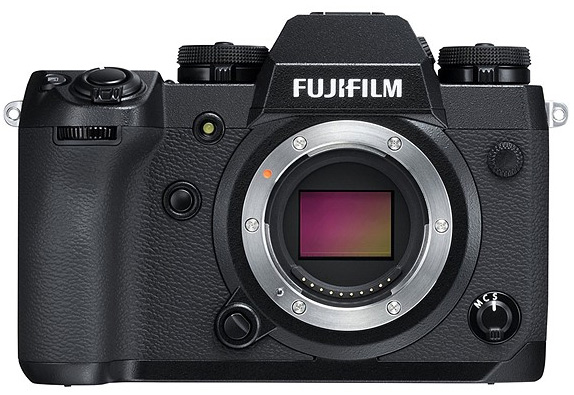 Fujifilm x h1 lensless