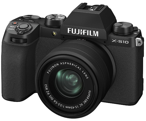 Fujifilm X-S10 met XF 15-45mm objectief