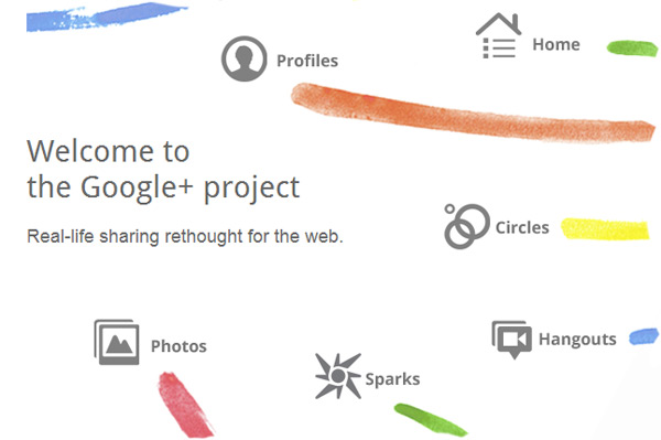 Google Plus Project - screenshot