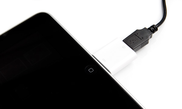 iPad USB connecties