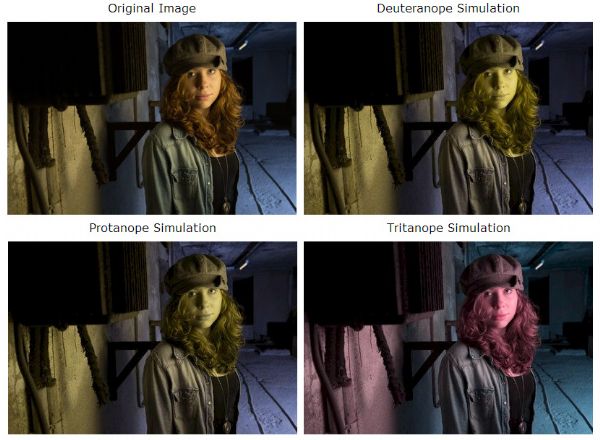Kleurenblindheid foto test