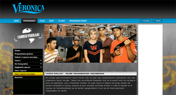 Lauren Verslaat website Lauren Verslaat website