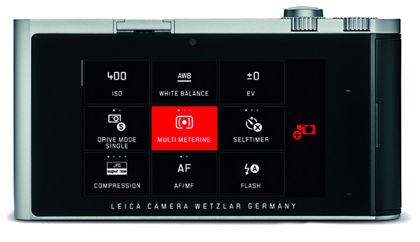 Leica T menu Leica t menu