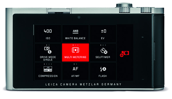 Leica t menu