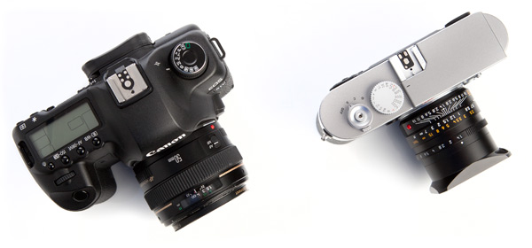 Leica M9 vs. Canon 5D mark II