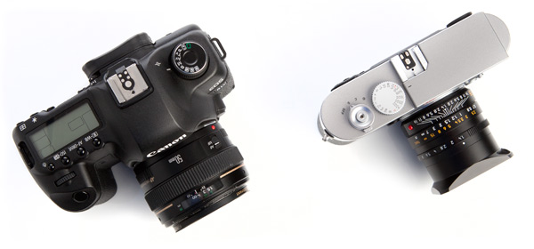 Leica M9 versus Canon 5D mark II Leica M9 vs. Canon 5D mark II