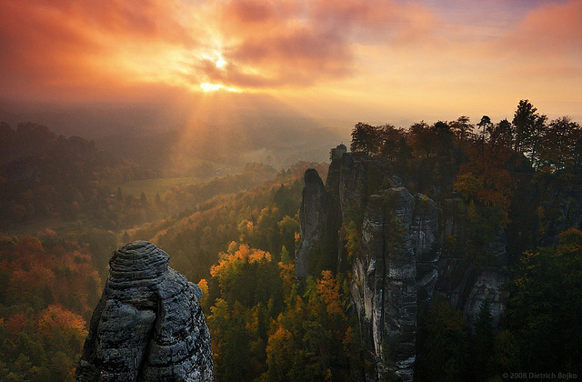 Light and rocks