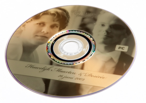 Een LightScribe DVD
