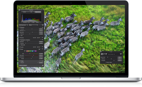 Macbook Pro met Retina scherm Macbook Pro retina