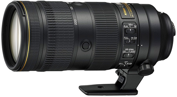 Nikkor 70 200mm f28e fl ed vr