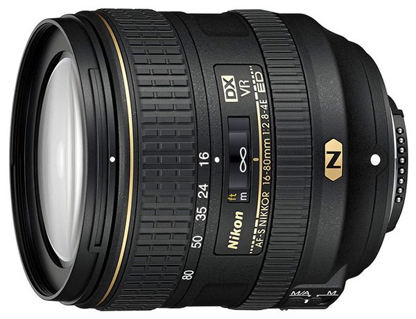 Nikkor AF-S DX 16–80mm f/2.8–4 E ED VR Nikkor dx 16 80mm f28 4