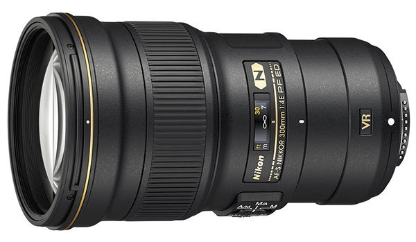 Nikon FX AF-S 300mm f/4E PF ED VR Nikon afs 300mm f4 pf vx