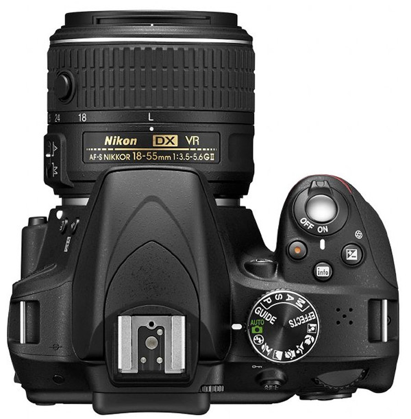 Nikon D3300 Nikon d3300 back