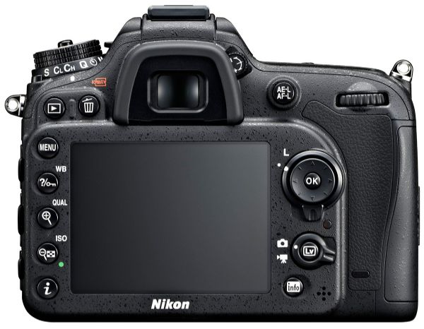Nikon d7100 back