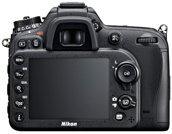 Nikon D7100 Nikon d7100 back