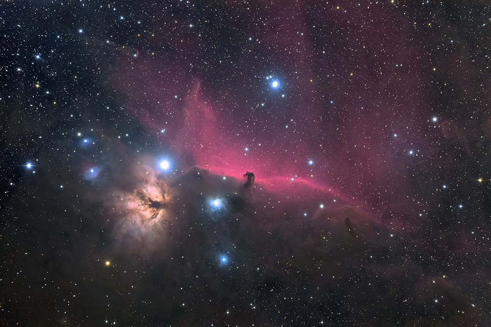 Nikon D810A opname: horsehead