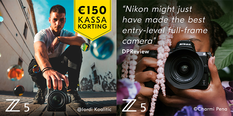 Nikon Z5 actie Nikon Z5 actie