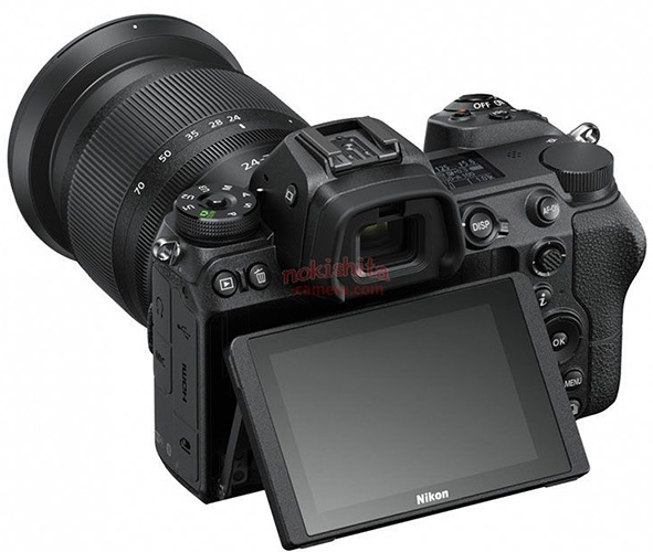 Nikon z6 leaked top back