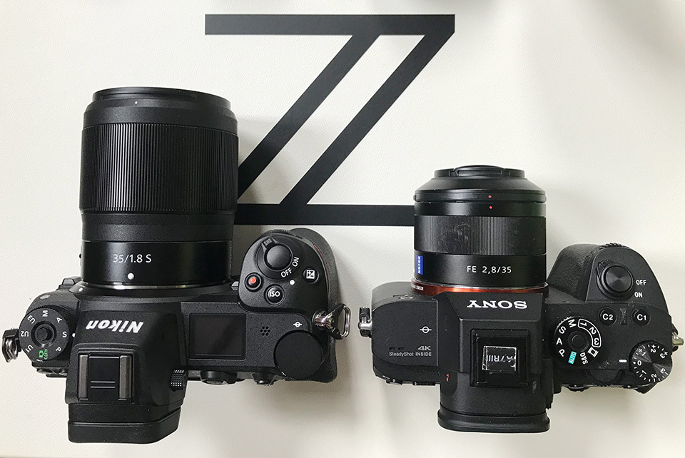 Nikon z7 versus Sony a7