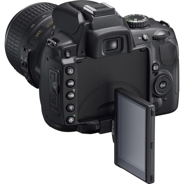 Nikon D5000 display