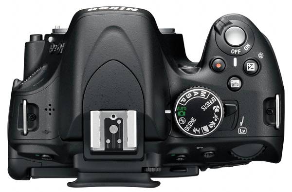 Nikon D5100 - top Nikon D5100 - top