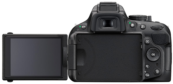 Nikon D5200 Nikon d5200 back