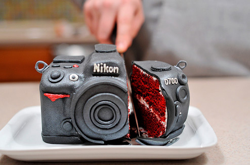 Nikon D700 taart Nikon D700 taart