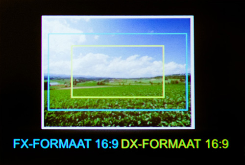 Nikon DX en FX filmformaat Nikon DX en FX filmformaat