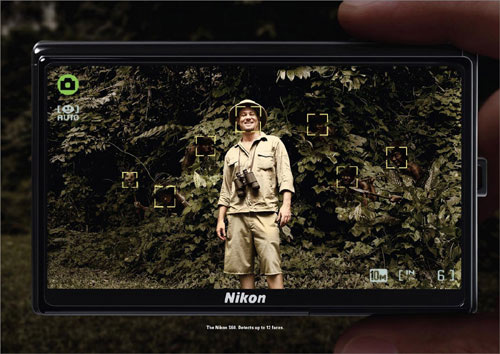 Nikon S60 advertentie