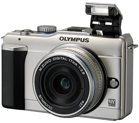 Olympus Pen E-PL1 flitser