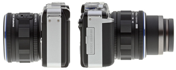 Olympus Pen E-PL1 met 14-42mm objectief Olympus Pen E-PL1 met 14-42mm objectief