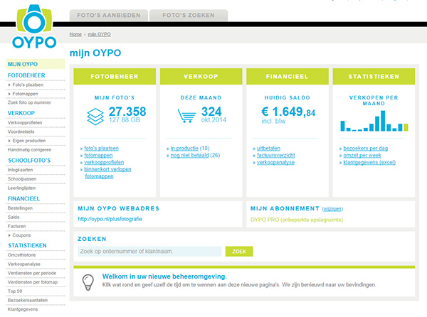 Oypo v2 Oypo v2 beheeromgeving