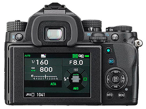 Pentax KP Pentax kp back