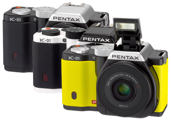 Pentax K-01 variaties Pentax K-01 variaties