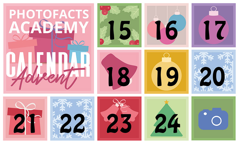 Photofacts Academy Advent Kalender