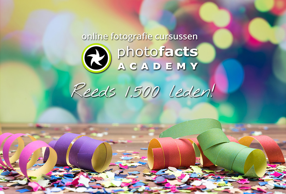 1.500 Photofacts Academy leden