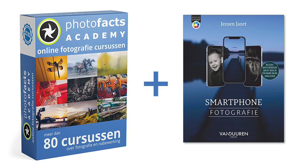Photofacts Academy + Smartphonefotografie boek Photofacts Academy + Smartphonefotografie boek