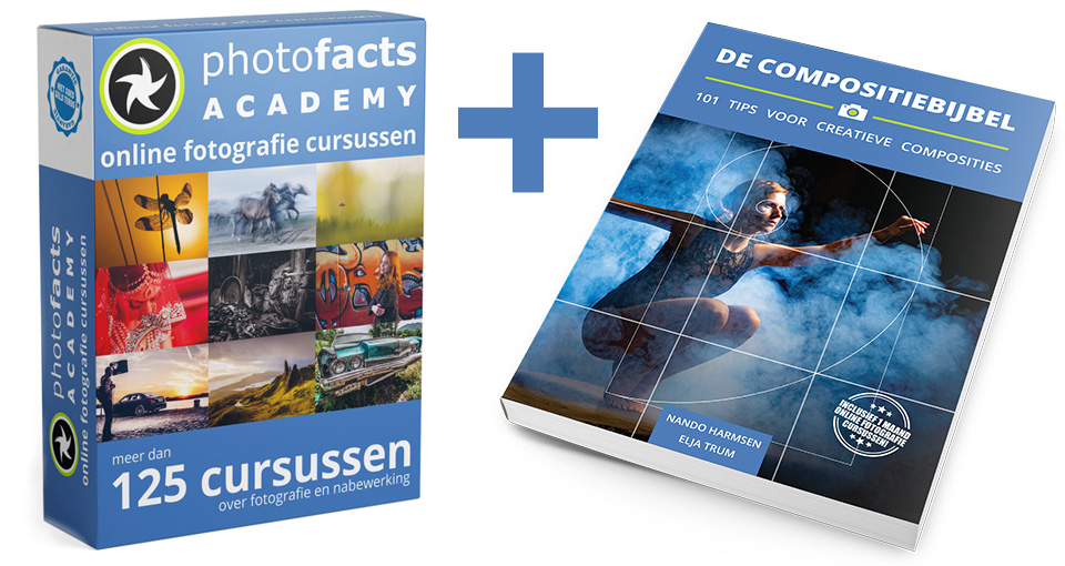 Photofacts Academy online cursussen +  de Compositiebijbel (boek + eboek)
