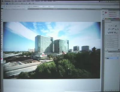 Screenshot CS4 keynote