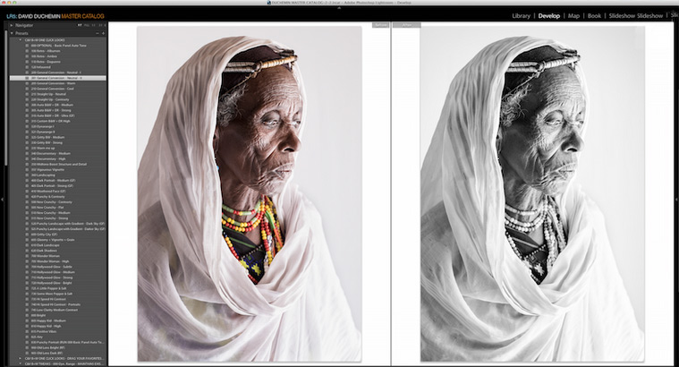 Piet's zwart-wit presets Piet's zwart-wit presets