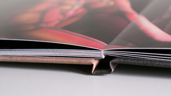 Profotonet Album, verbinding pagina's Profotonet album binding