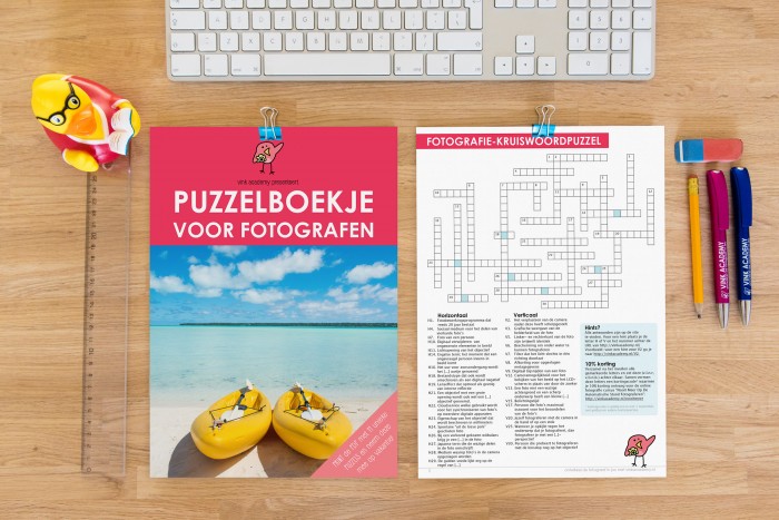 Puzzelboekje voor fotografen