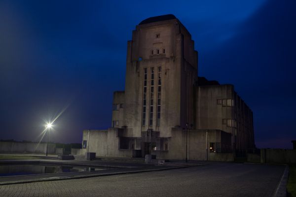 Radio Kootwijk bij nacht Radio kootwijk nacht